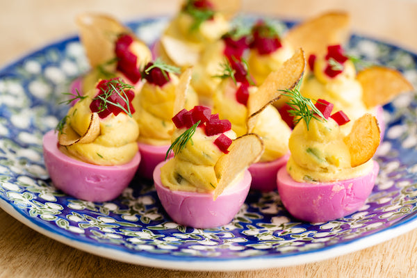 Mother Hens: Drunken Deviled Eggs