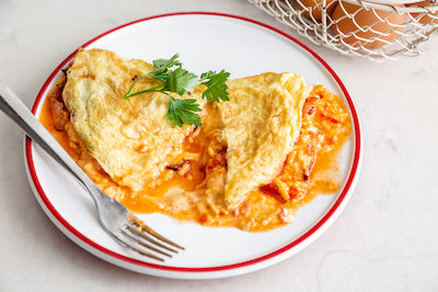 Mother Hens: Pimento Cheese Omelette