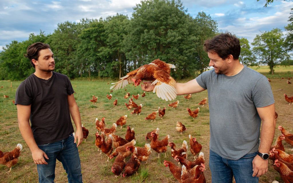 Susan Alexandra x Handsome Brook Farms Egg Bag